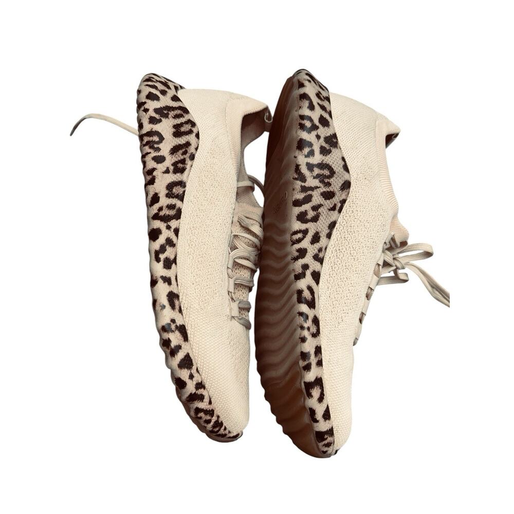 Aetrex Women’s Carly Athletic Mesh Arch Support Beige/Leopard Sneakers Sz. 9-9.5 - Picture 9 of 12